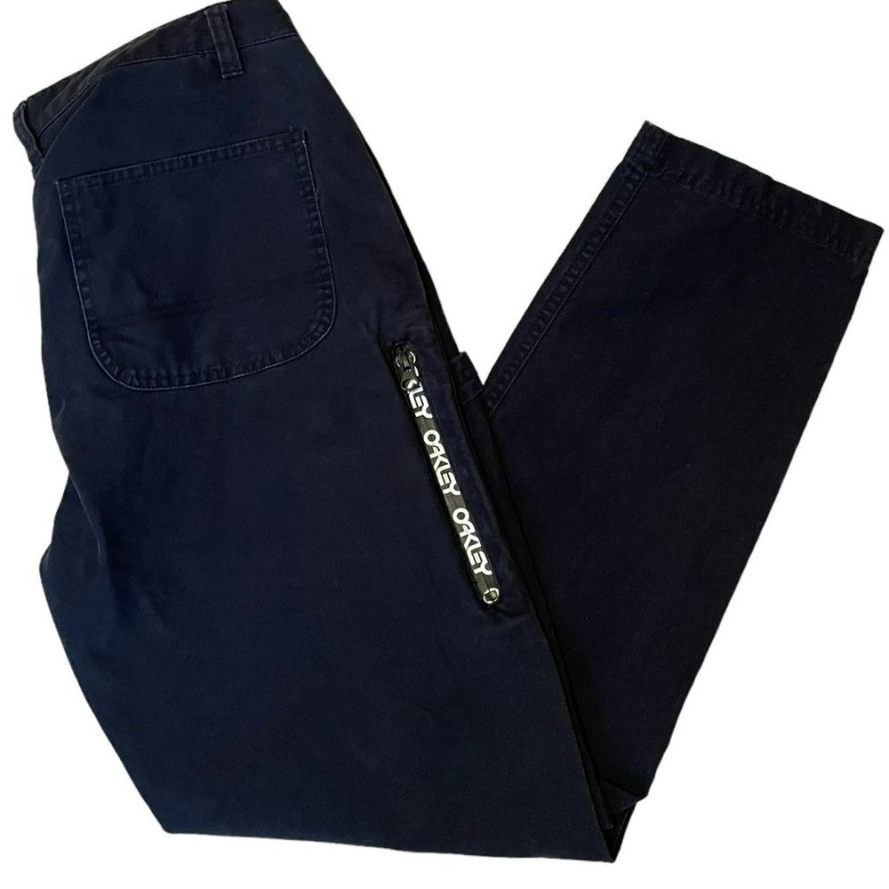 Oakley Men's Custom Fit Icon Worker Pants Black Style 422453 Size 32 - Picture 8 of 9
